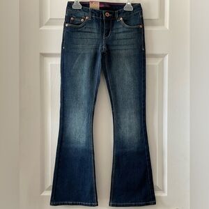 Kids Levi's Dark Blue Flare Jeans - Size 8